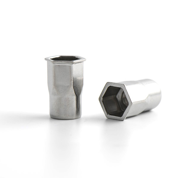 Hex Stainless Flush Head Rivet Nut